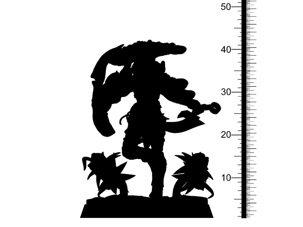 3D Printed Clay Cyanide Shroomkin Factions Tribes 28 32 mm D&D (Online Only)