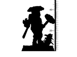 3D Printed Clay Cyanide Shroomkin Factions Tribes 28 32 mm D&D (Online Only)