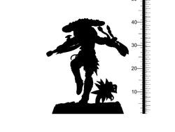 3D Printed Clay Cyanide Shroomkin Factions Tribes 28 32 mm D&D (Online Only)