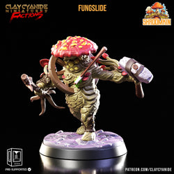 3D Printed Clay Cyanide Shroomkin Factions Tribes 28 32 mm D&D (Online Only)