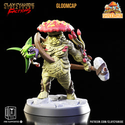 3D Printed Clay Cyanide Shroomkin Factions Tribes 28 32 mm D&D (Online Only)
