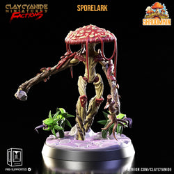 3D Printed Clay Cyanide Shroomkin Factions Tribes 28 32 mm D&D (Online Only)