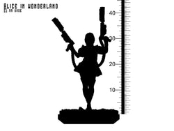 3D Printed Clay Cyanide Steampunk Alice in Wonderland Ragnarok D&D (Online Only)