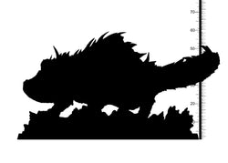 3D Printed Clay Cyanide Taniwha Maori Mythos 28mm-32mm Ragnarok D&D (Online Only)