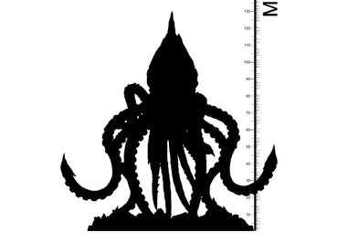 3D Printed Clay Cyanide Te Wheke a Mutarangi Maori Mythos 28mm-32mm Ragnarok D&D (Online Only)