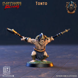 3D Printed Clay Cyanide The Bobbits Factions Ragnarok D&D (Online Only)