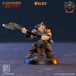 3D Printed Clay Cyanide The Bobbits Factions Ragnarok D&D (Online Only)