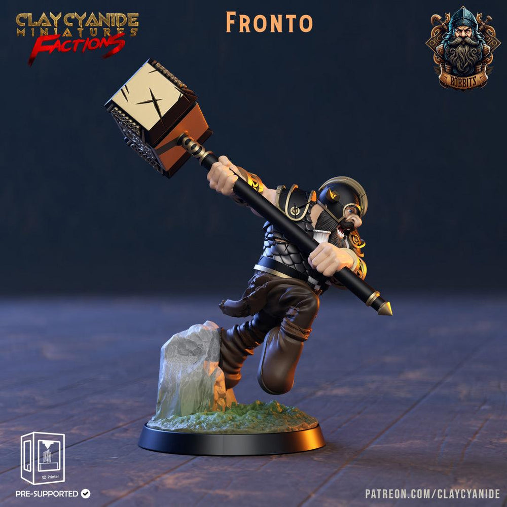 3D Printed Clay Cyanide The Bobbits Factions Ragnarok D&D (Online Only)