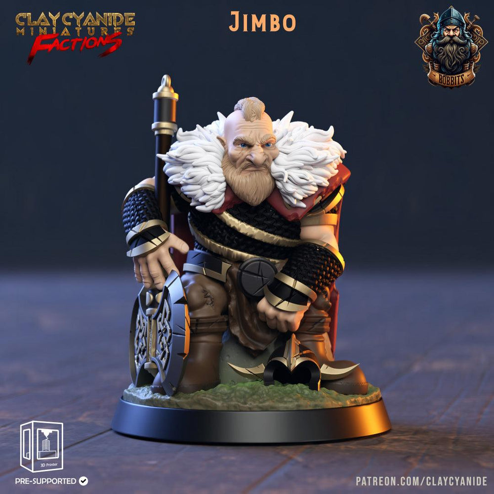 3D Printed Clay Cyanide The Bobbits Factions Ragnarok D&D (Online Only)