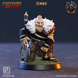 3D Printed Clay Cyanide The Bobbits Factions Ragnarok D&D (Online Only)