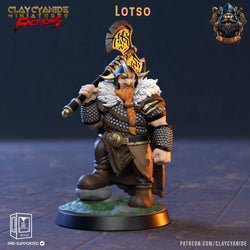 3D Printed Clay Cyanide The Bobbits Factions Ragnarok D&D (Online Only)