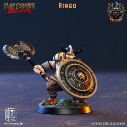 3D Printed Clay Cyanide The Bobbits Factions Ragnarok D&D (Online Only)