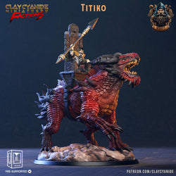 3D Printed Clay Cyanide The Bobbits Factions Ragnarok D&D (Online Only)