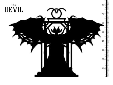 3D Printed Clay Cyanide The Devil Tarot Ragnarok D&D (Online Only)