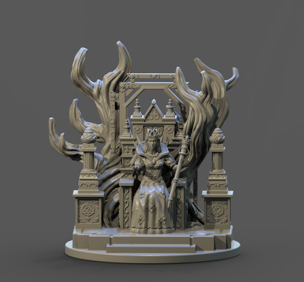 3D Printed Clay Cyanide The Empress Tarot Ragnarok D&D (Online Only)