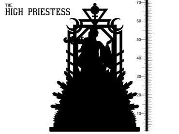 3D Printed Clay Cyanide The High Priestess Tarot Ragnarok D&D (Online Only)