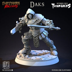 3D Printed Clay Cyanide Thorjacks Tribes Factions Ragnarok D&D (Online Only)