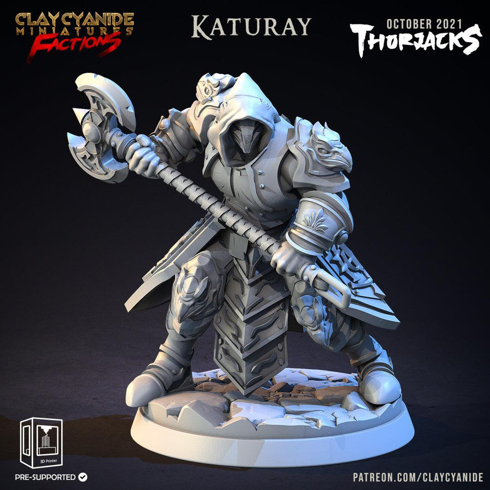 3D Printed Clay Cyanide Thorjacks Tribes Factions Ragnarok D&D (Online Only)