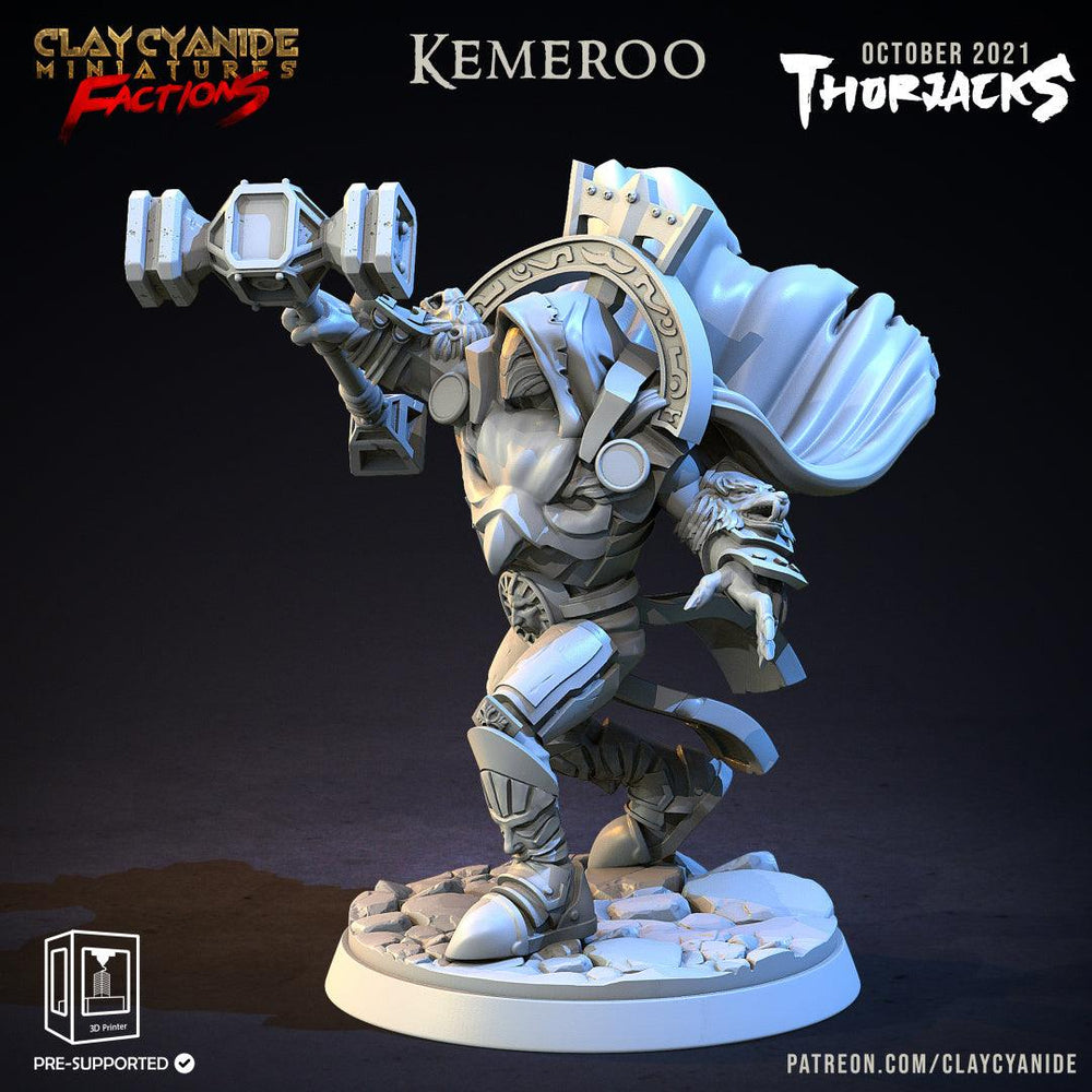 3D Printed Clay Cyanide Thorjacks Tribes Factions Ragnarok D&D (Online Only)