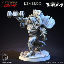3D Printed Clay Cyanide Thorjacks Tribes Factions Ragnarok D&D (Online Only)