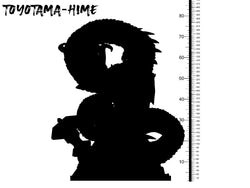 3D Printed Clay Cyanide Toyotama-Hime Japanese Deities Ragnarok D&D (Online Only)