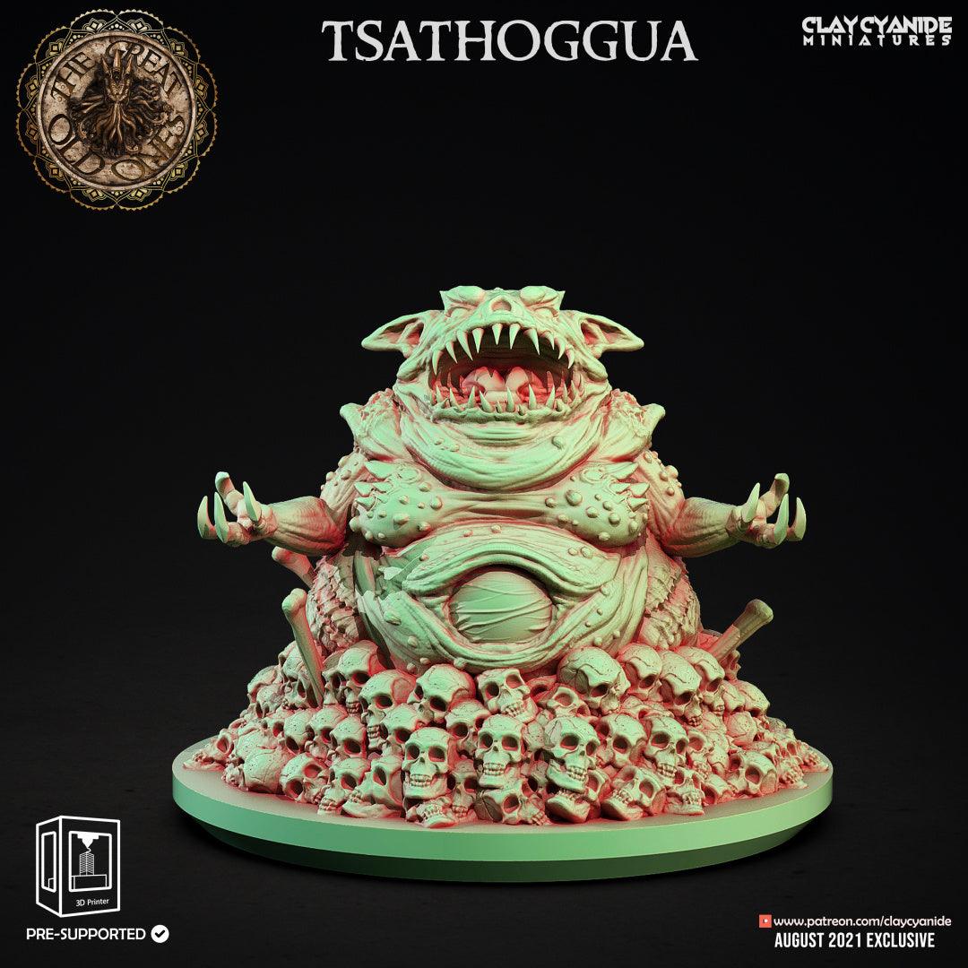 3D Printed Clay Cyanide Tsathoggua Great Old Gods Ragnarok D&D (Online Only)