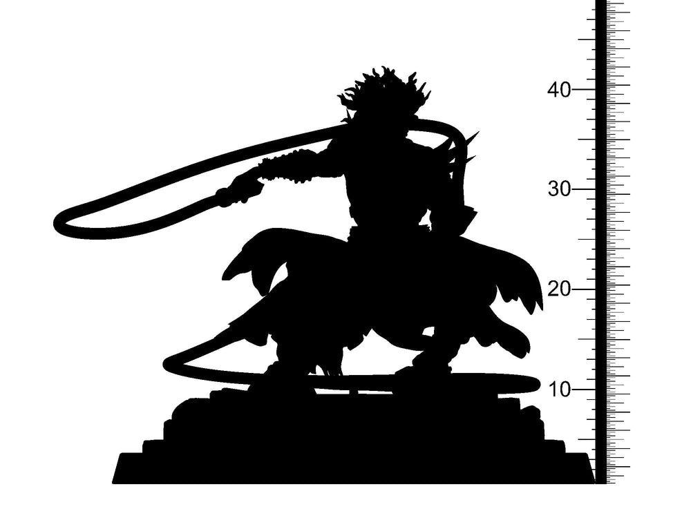 3D Printed Clay Cyanide Tsegaye Ethiopian Mythos 28 32 mm D&D (Online Only)