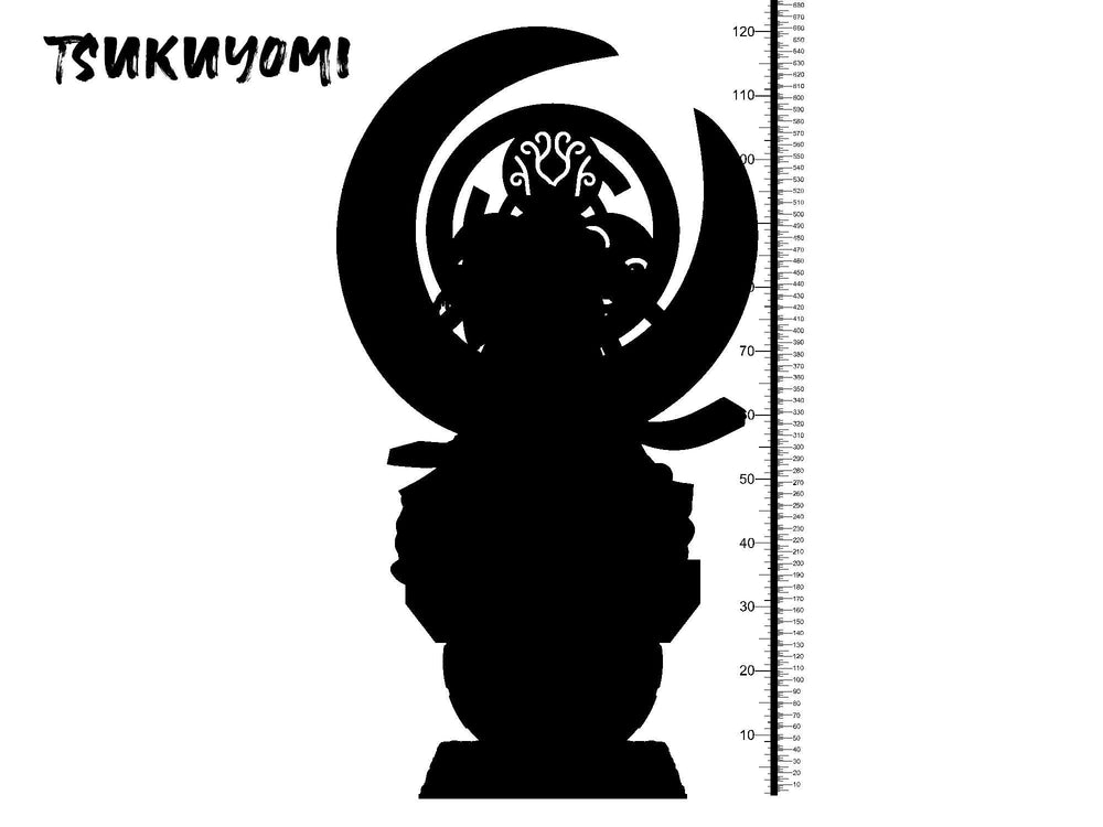 3D Printed Clay Cyanide Tsukuyomi Japanese Deities Ragnarok D&D (Online Only)
