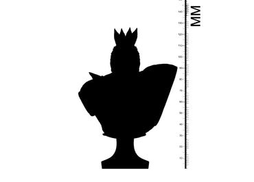 3D Printed Clay Cyanide Tumatauenga Bust Maori Mythos  Ragnarok D&D (Online Only)