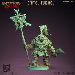3D Printed Clay Cyanide Ugok Warlords Orks Tribes Factions Ragnarok D&D (Online Only)