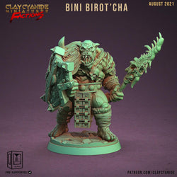 3D Printed Clay Cyanide Ugok Warlords Orks Tribes Factions Ragnarok D&D (Online Only)