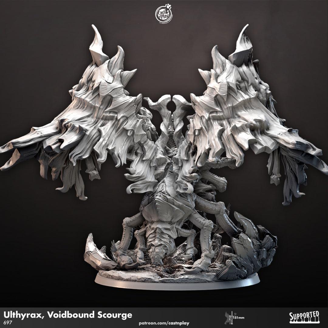 3D Printed Clay Cyanide Ulthyrax, Voidbound Scourge 28 32 mm D&D (Online Only)