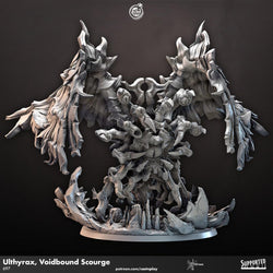 3D Printed Clay Cyanide Ulthyrax, Voidbound Scourge 28 32 mm D&D (Online Only)