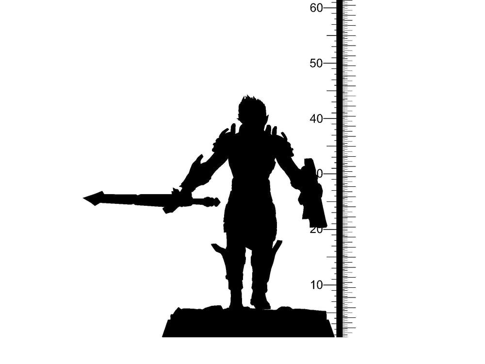 3D Printed Clay Cyanide Visarian Nobles Factions Ragnarok D&D (Online Only)