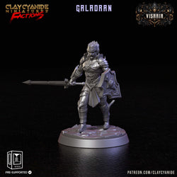 3D Printed Clay Cyanide Visarian Nobles Factions Ragnarok D&D (Online Only)