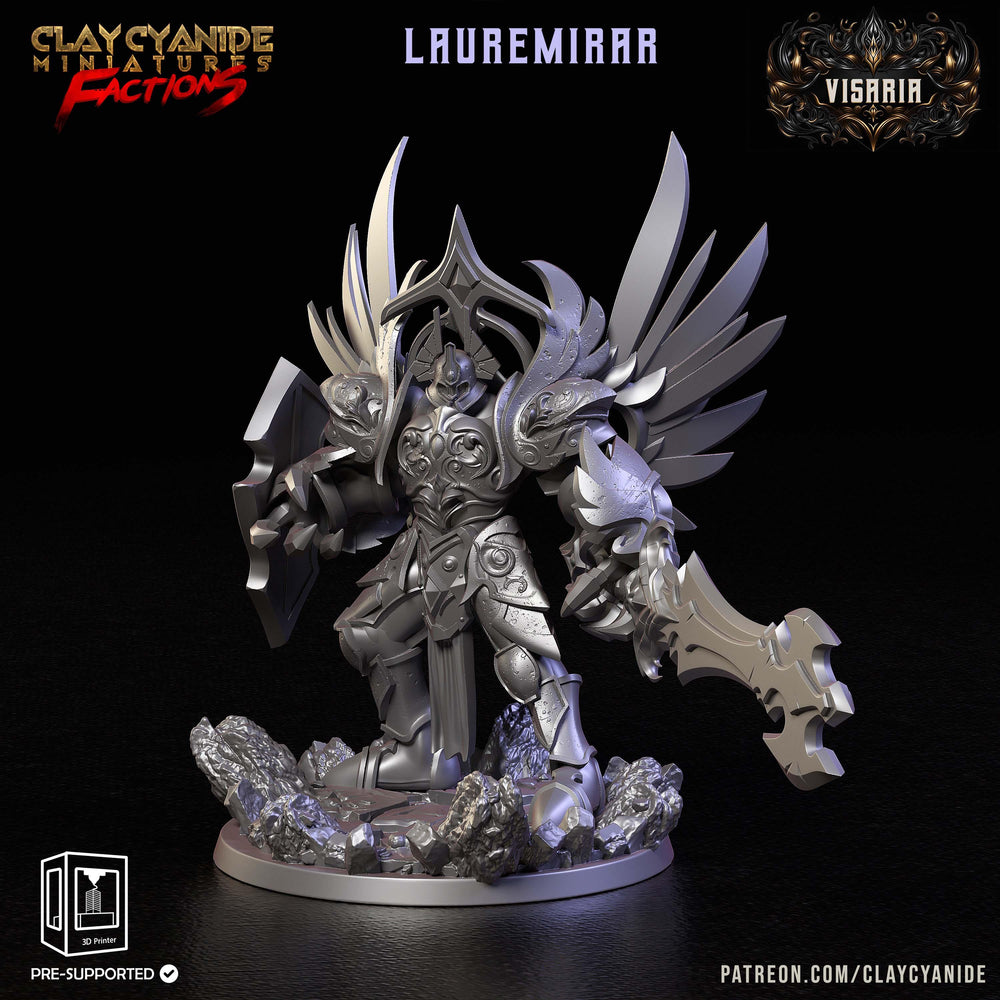 3D Printed Clay Cyanide Visarian Nobles Factions Ragnarok D&D (Online Only)