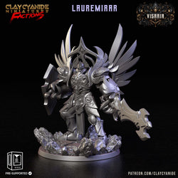 3D Printed Clay Cyanide Visarian Nobles Factions Ragnarok D&D (Online Only)