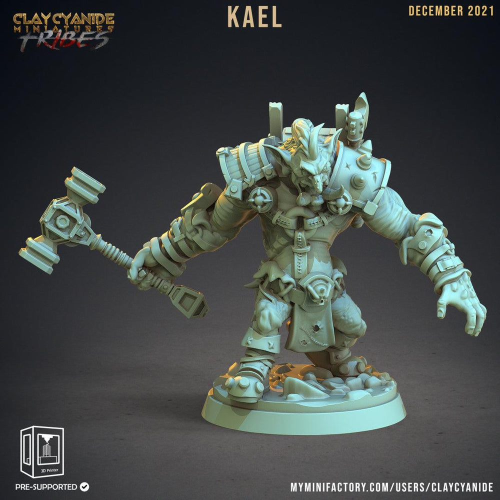 3D Printed Clay Cyanide War Trolls Tribes Factions Ragnarok D&D (Online Only)