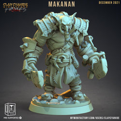 3D Printed Clay Cyanide War Trolls Tribes Factions Ragnarok D&D (Online Only)