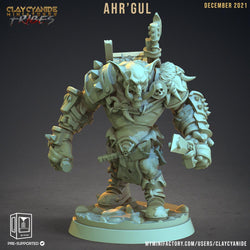 3D Printed Clay Cyanide War Trolls Tribes Factions Ragnarok D&D (Online Only)