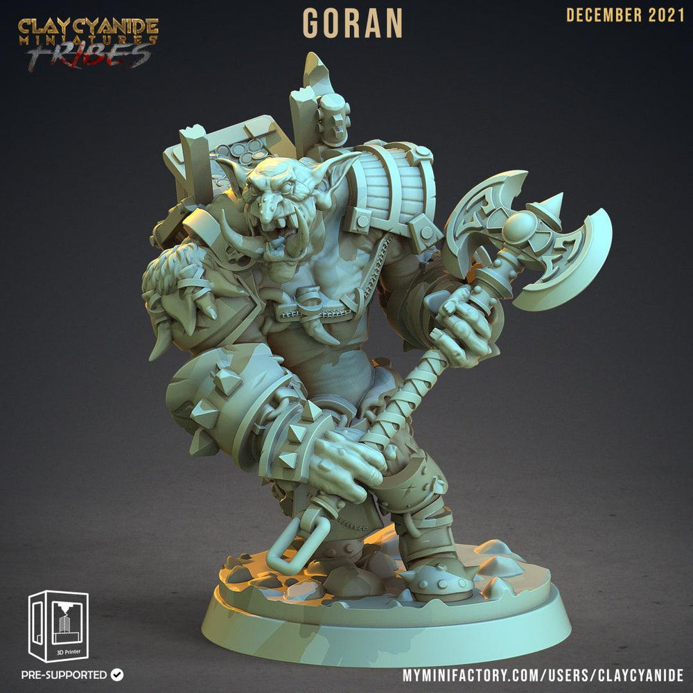 3D Printed Clay Cyanide War Trolls Tribes Factions Ragnarok D&D (Online Only)