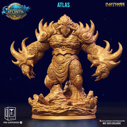 3D Printed Clay Cyanide Water Berserker The Chronicles of Atlantis 28 32 mm D&D (Online Only)