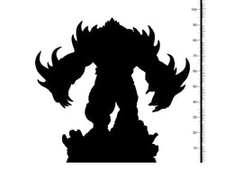 3D Printed Clay Cyanide Water Berserker The Chronicles of Atlantis 28 32 mm D&D (Online Only)