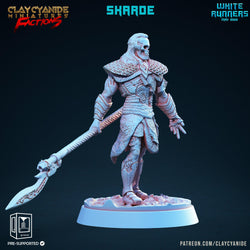 3D Printed Clay Cyanide White Runners Factions Tribes Ragnarok D&D (Online Only)