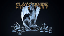 3D Printed Clay Cyanide White Runners Factions Tribes Ragnarok D&D (Online Only)