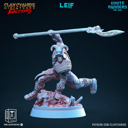 3D Printed Clay Cyanide White Runners Factions Tribes Ragnarok D&D (Online Only)