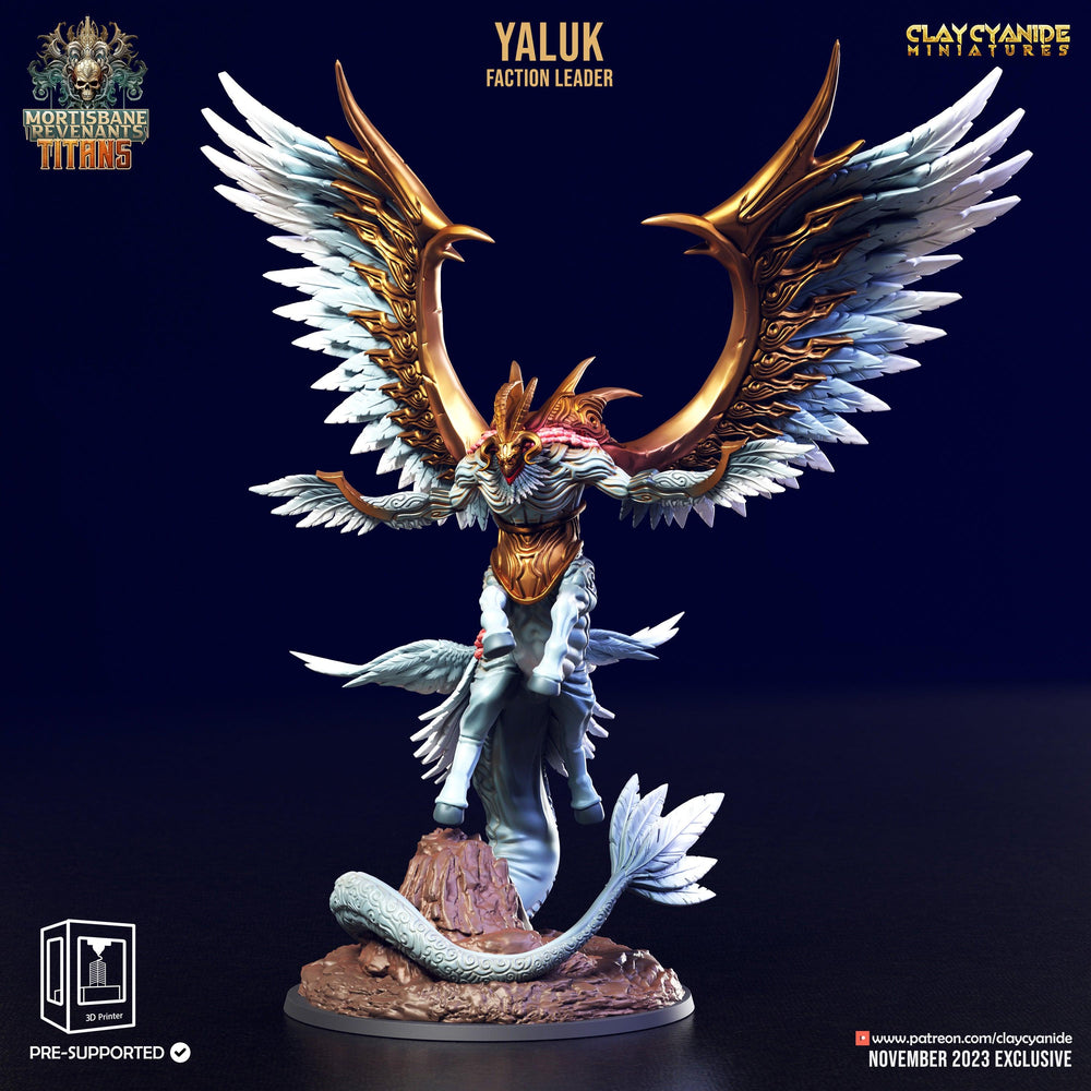 3D Printed Clay Cyanide Yaluk Mortisbane Titans Set 28 32 mm D&D (Online Only)