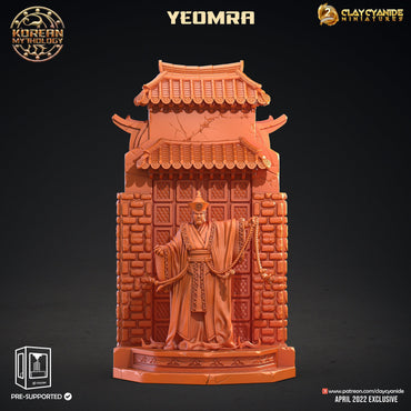 3D Printed Clay Cyanide Yeomra Korean Mythology Ragnarok D&D (Online Only)