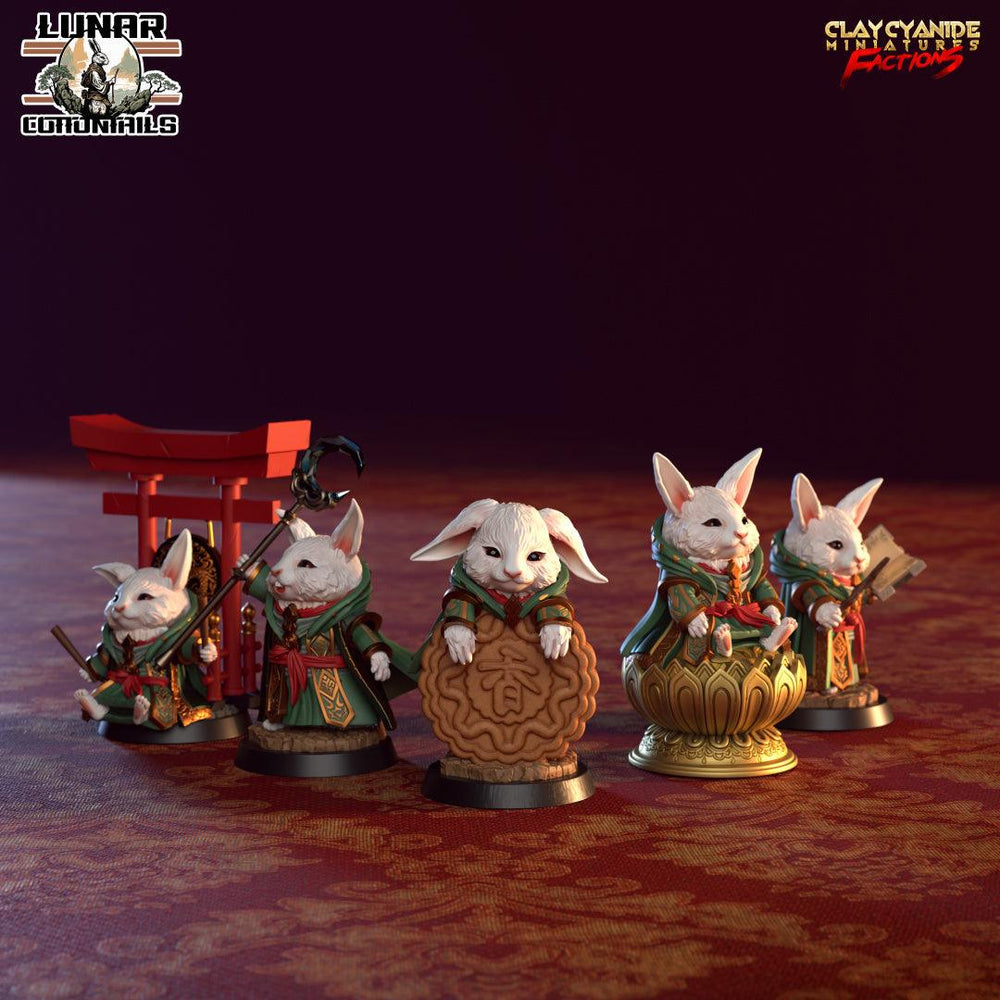 3D Printed Clay Cyanide Young Cottontails Factions Tribes Ragnarok D&D (Online Only)