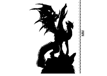 3D Printed Clay Cyanide Zerathul 28 32 mm D&D (Online Only)